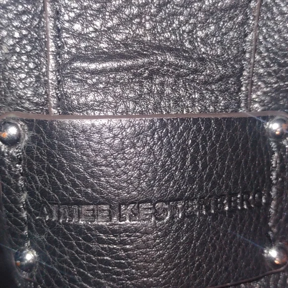 Aimee Kestenberg Black Pebbled Leather Hobo Bag - Picture 6 of 14